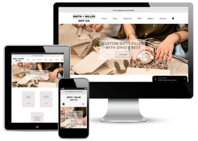 Smith + Miller Gift Co. Website Redesign