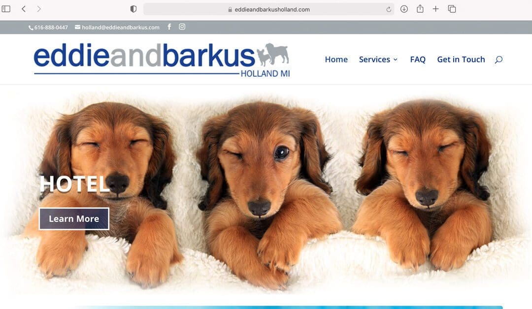 Eddie and Barkus Holland