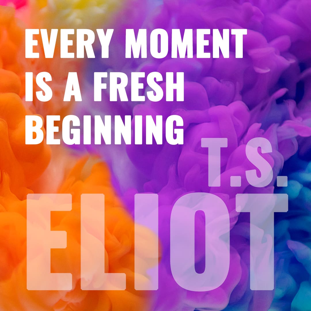 Free downloadable TS Elliot Social Media Quote